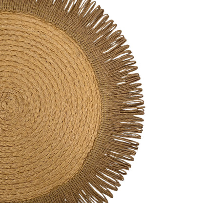 Individual Redondo con Flecos – 38 cm