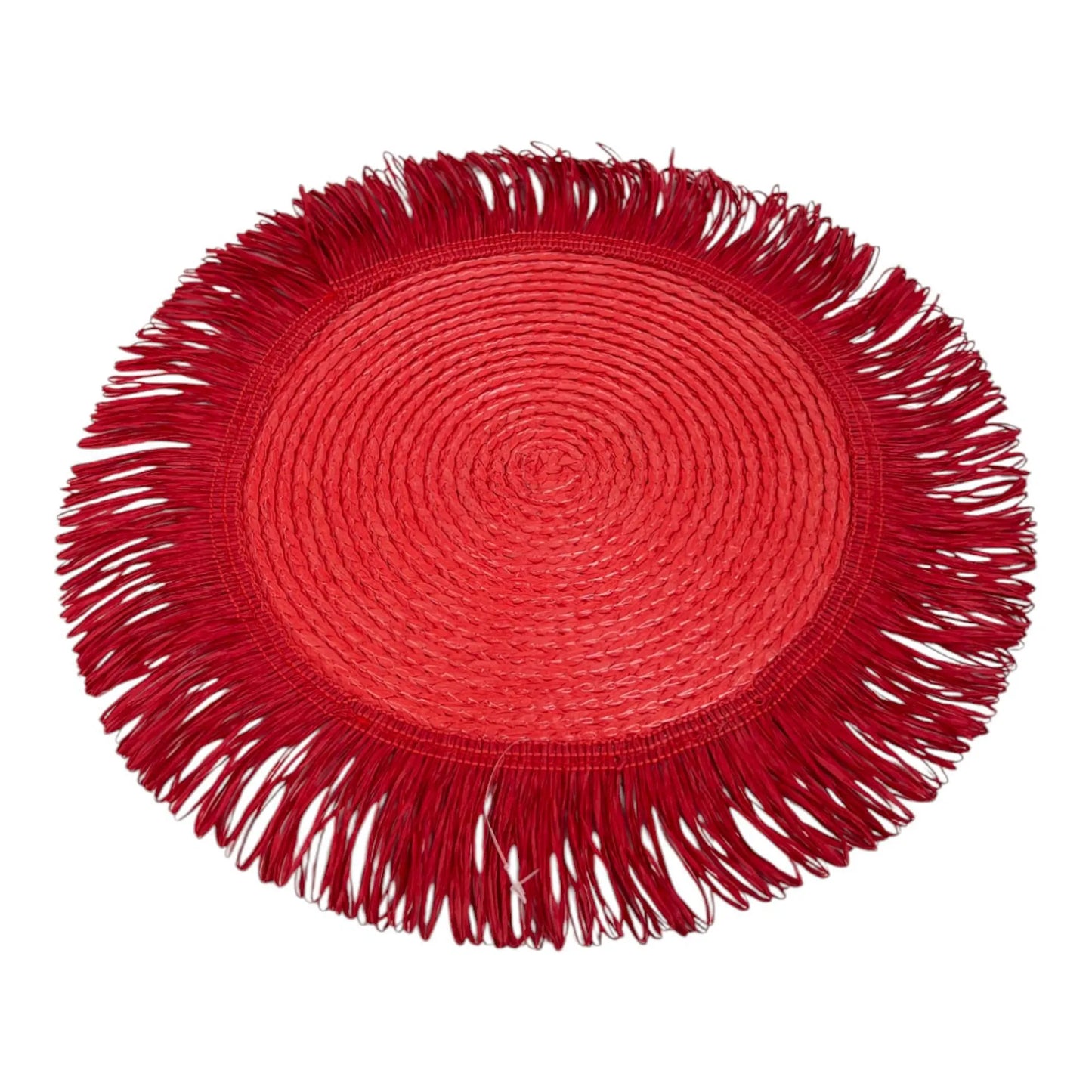 Individual Redondo con Flecos – 38 cm