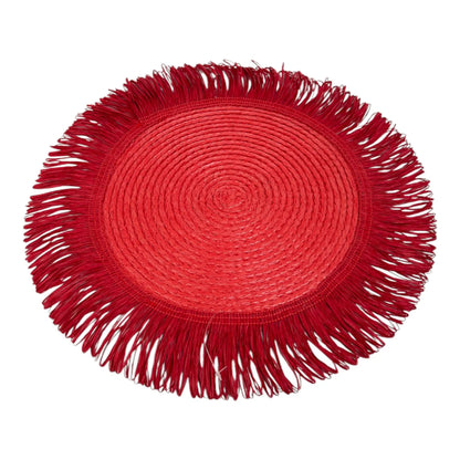 Individual Redondo con Flecos – 38 cm