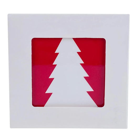 Juego de Portavasos Navideños - 4 Piezas