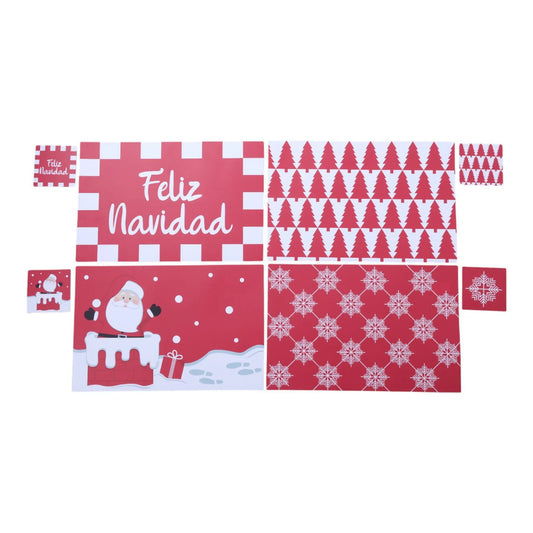 Juego de Individuales con Portavasos – 8 Piezas