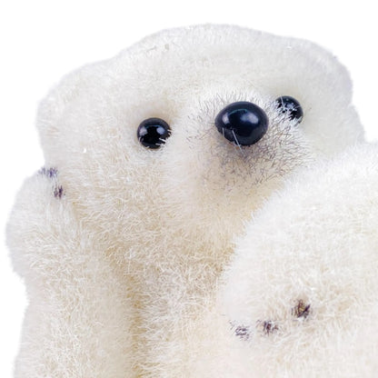 Oso Polar Decorativo Acostado