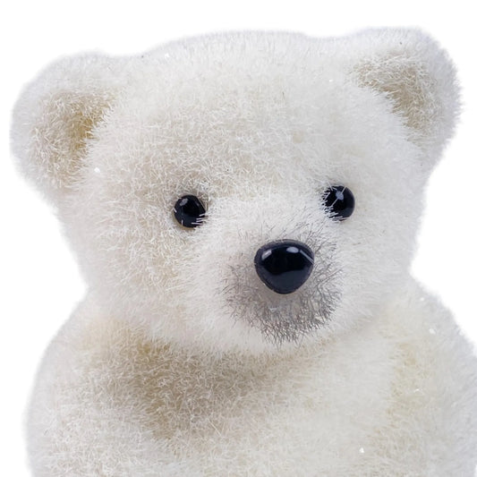 Oso Polar Decorativo Sentado