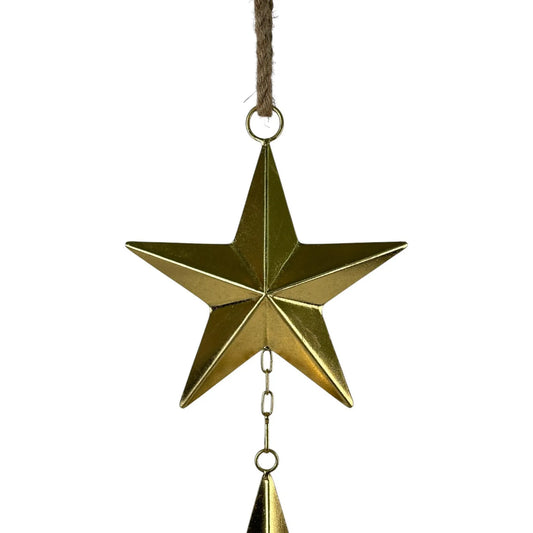 Estrella Colgante Decorativa - Set de 3 Estrellas
