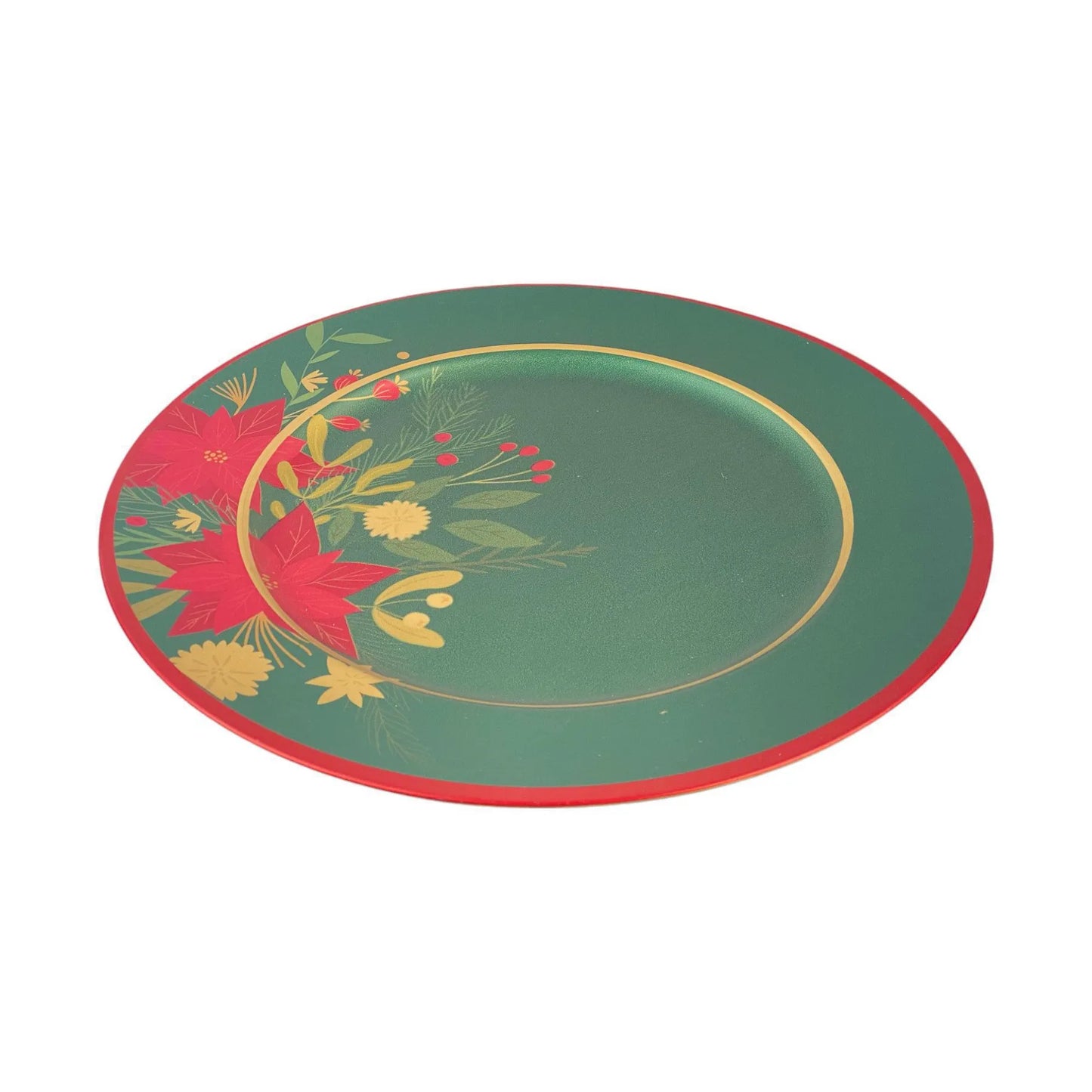 Portaplato Decorativo Navideño - 33 cm