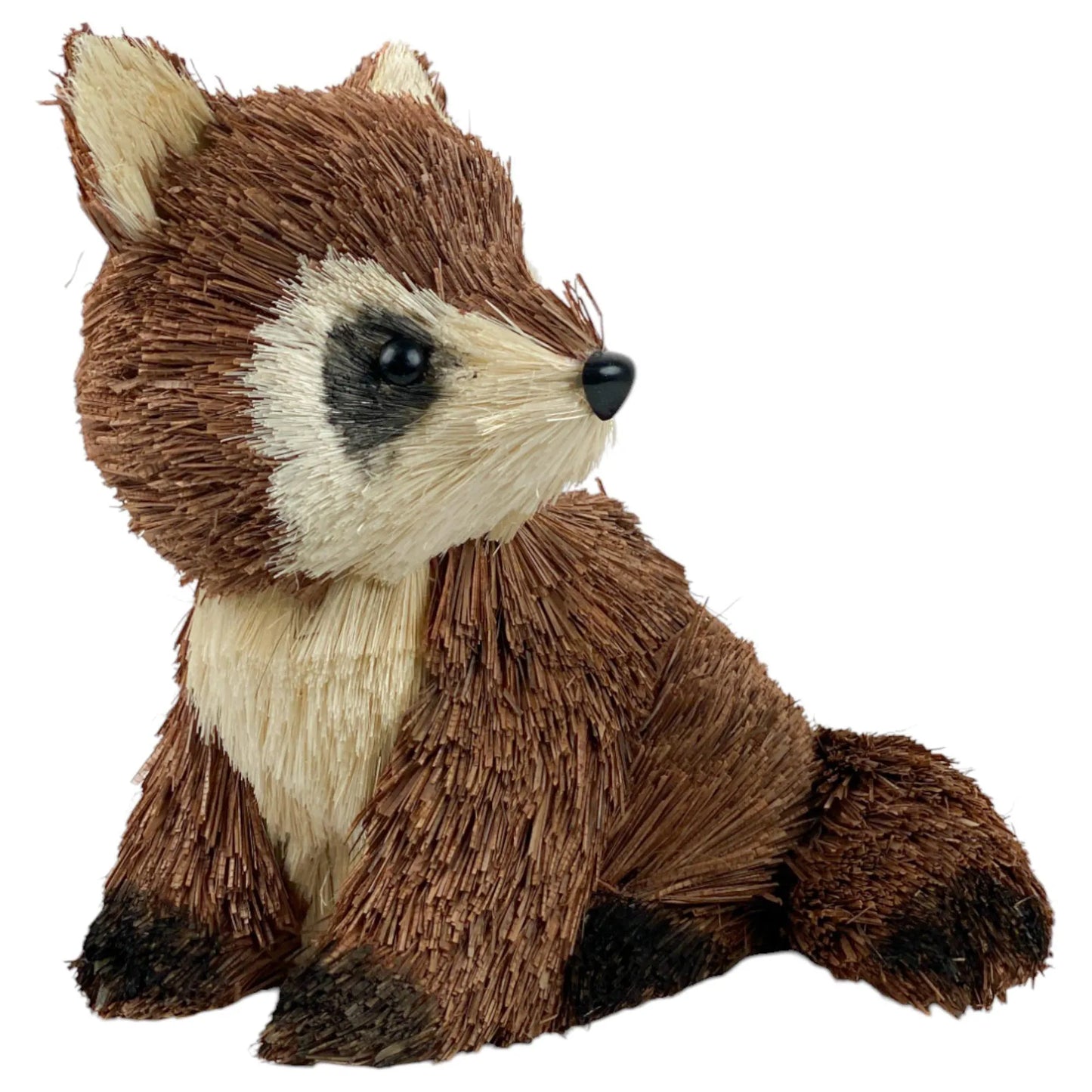 Mapache Decorativo Natural - 18.5 cm