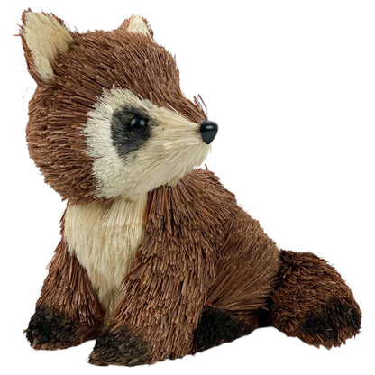 Mapache Decorativo Natural - 18.5 cm