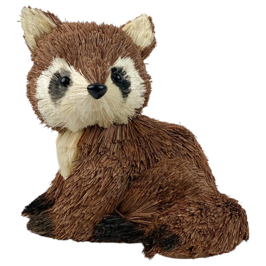 Mapache Decorativo Natural - 18.5 cm