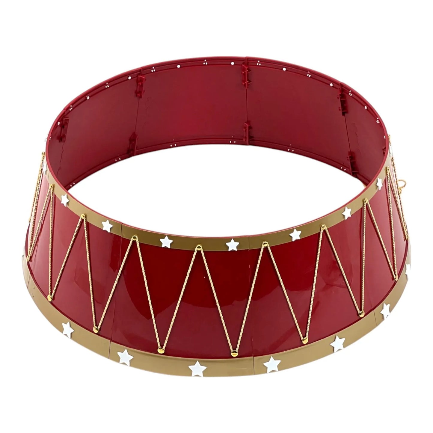 Base de Árbol Navideña en Forma de Tambor - 65 cm