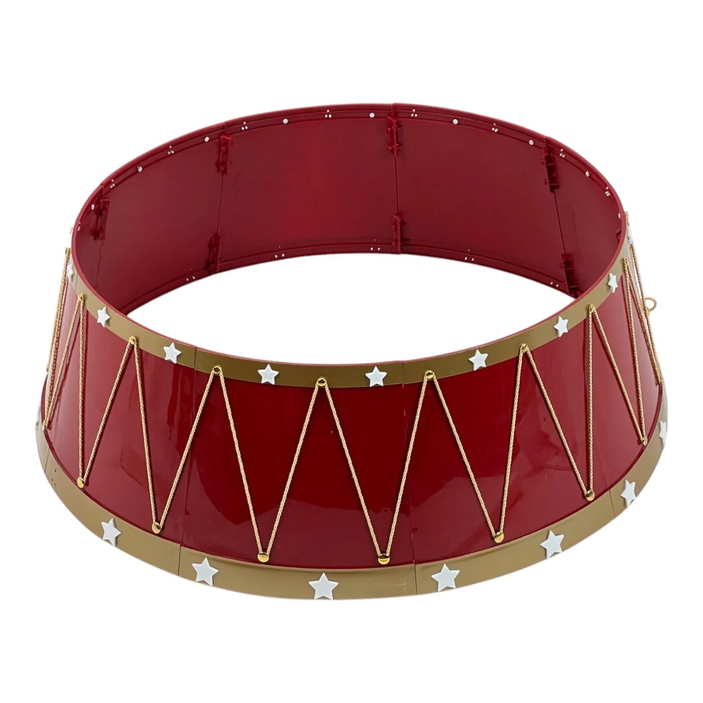 Base de Árbol Navideña en Forma de Tambor - 65 cm