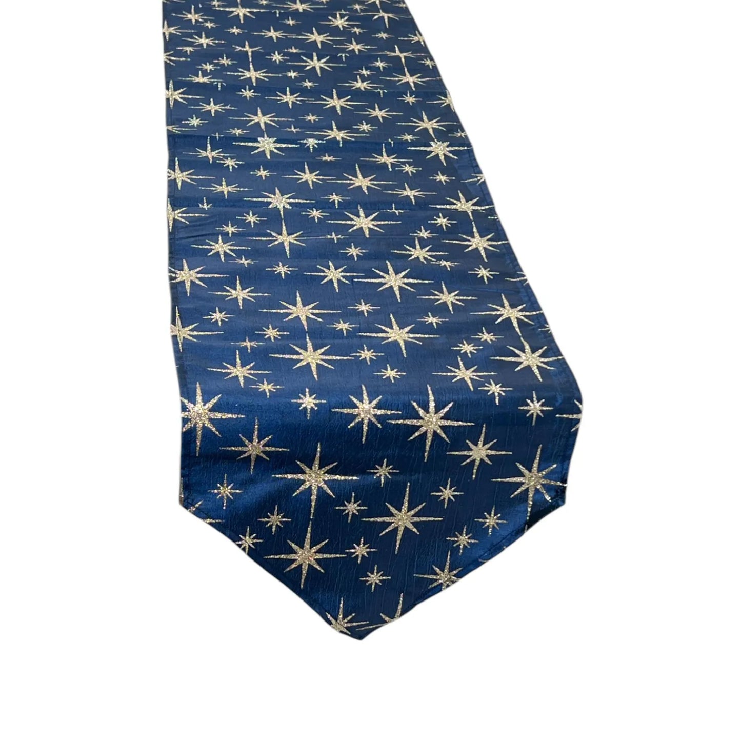 Camino de mesa con estrellas doradas - 150 cm
