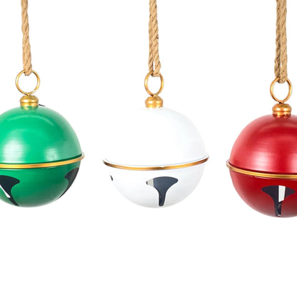 Cascabeles decorativos surtidos - 3 colores