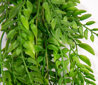 Follaje Colgante Artificial Tipo Helecho Verde 89 cm | Toque Natural para Espacios con Estilo