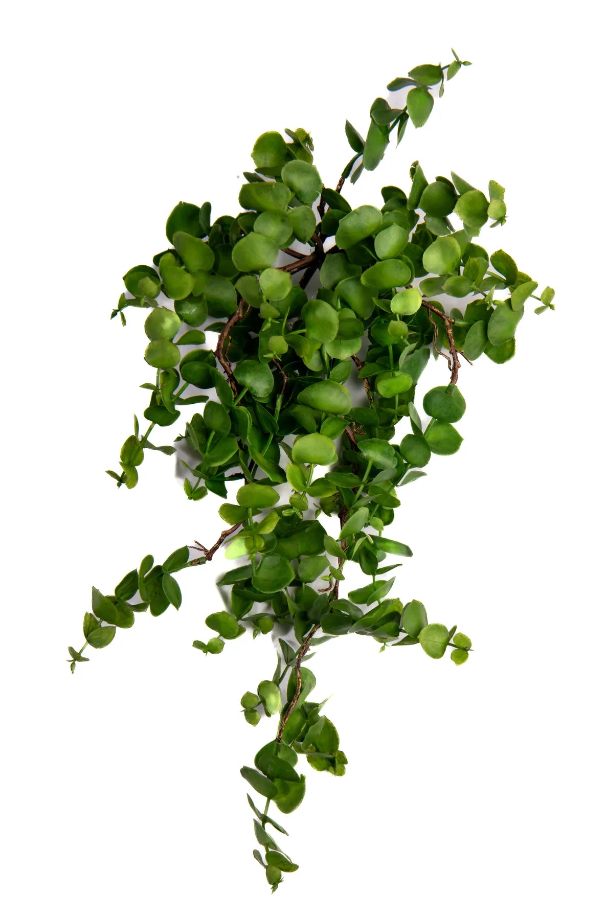 Follaje Artificial de Hojas Verdes 43 cm | Detalle Natural para Decoración Interior