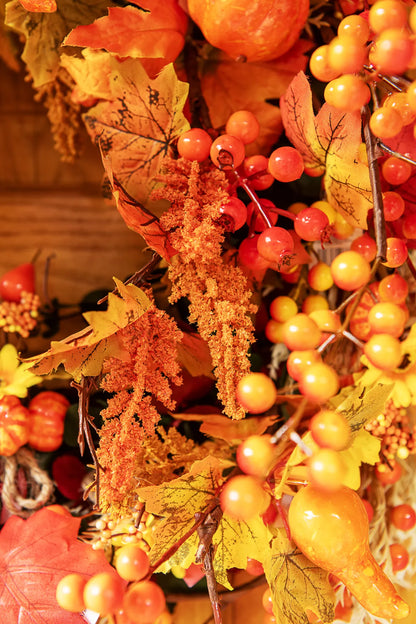 Pick De Calabaza Con Fruta Otoñal 25 cm