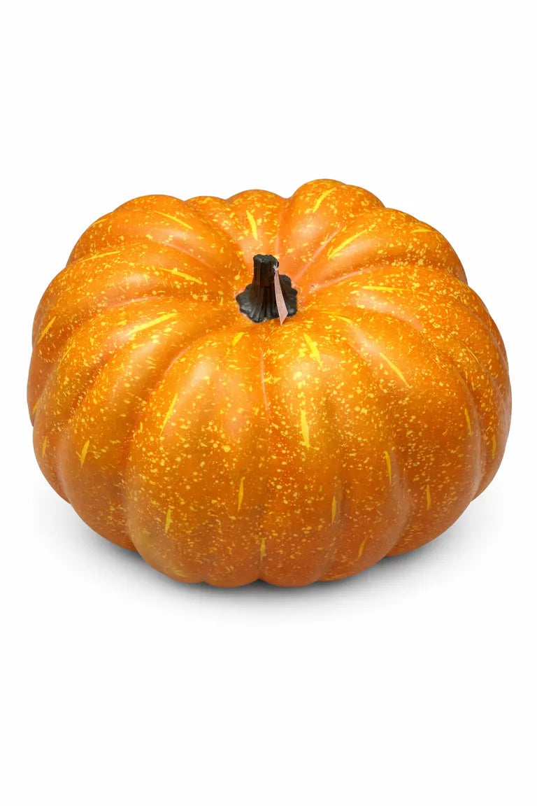 Calabaza decorativa naranja gigante de 56 x 51 x 47 cm