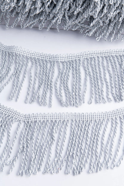 Fleco Lurex Trenzado 7.5 cm – Rollo de 5 Metros