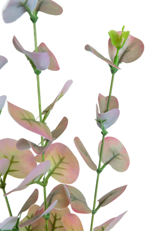 Vara Dólar Eucalipto Artificial Palo de Rosa 85 cm