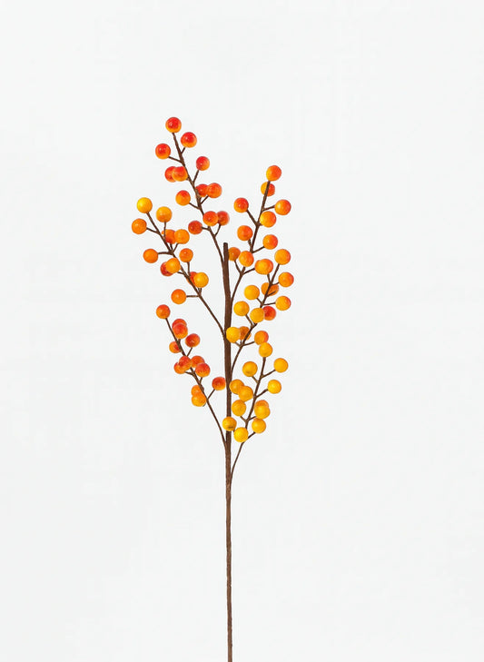 Follaje De Frutas Otoñal 66 cm – Decoración Otoñal Sintética