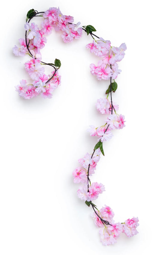 Guía Flor de Durazno Rosa 180 cm