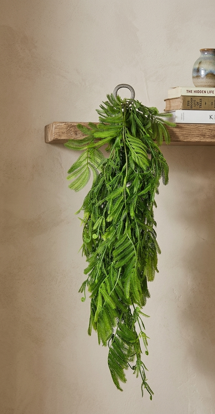 Follaje Colgante Artificial Verde 83 cm