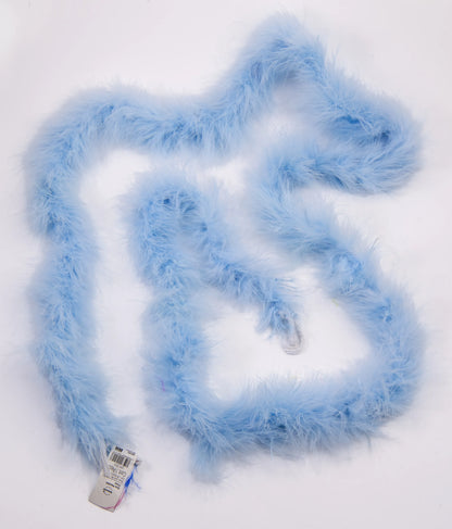 Boa Decorativa Marabu Chep 5/H18 de Plumas Sintéticas Amarillas 1.8 m | Ideal para Disfraces, Fiestas y Manualidades