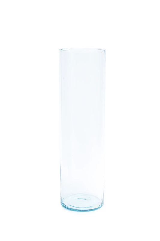 Vidrio Cilindro 10x35 cm Transparente