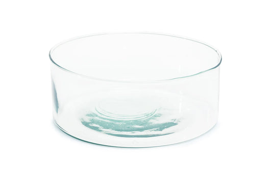 Cilindro de Vidrio Transparente 20x7.5 cm