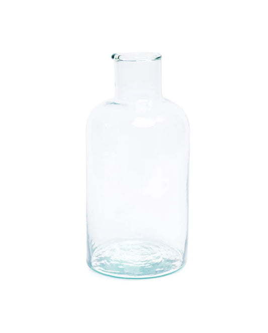 Florero de Vidrio – Botella Transparente