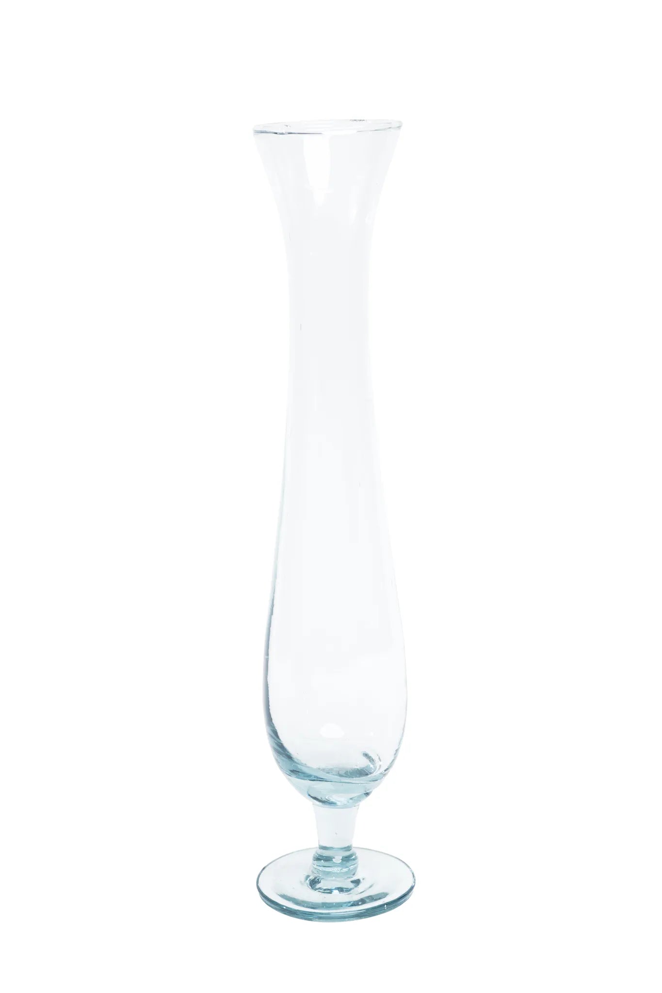 Violetero de Vidrio – Gota Transparente 6x26