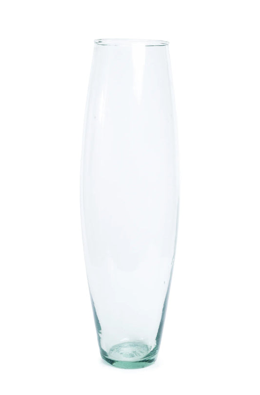 Florero de Vidrio – Óvalo Transparente