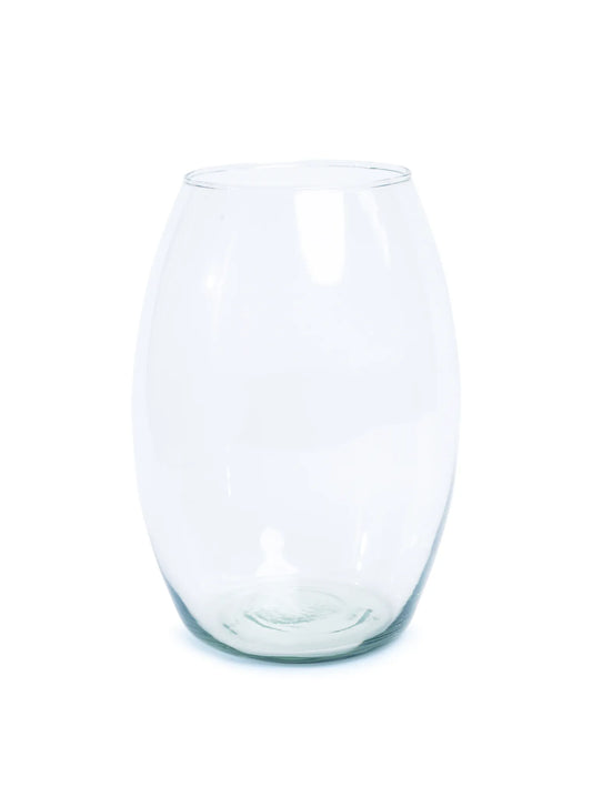 Florero de Vidrio – Medelín Transparente 13x20