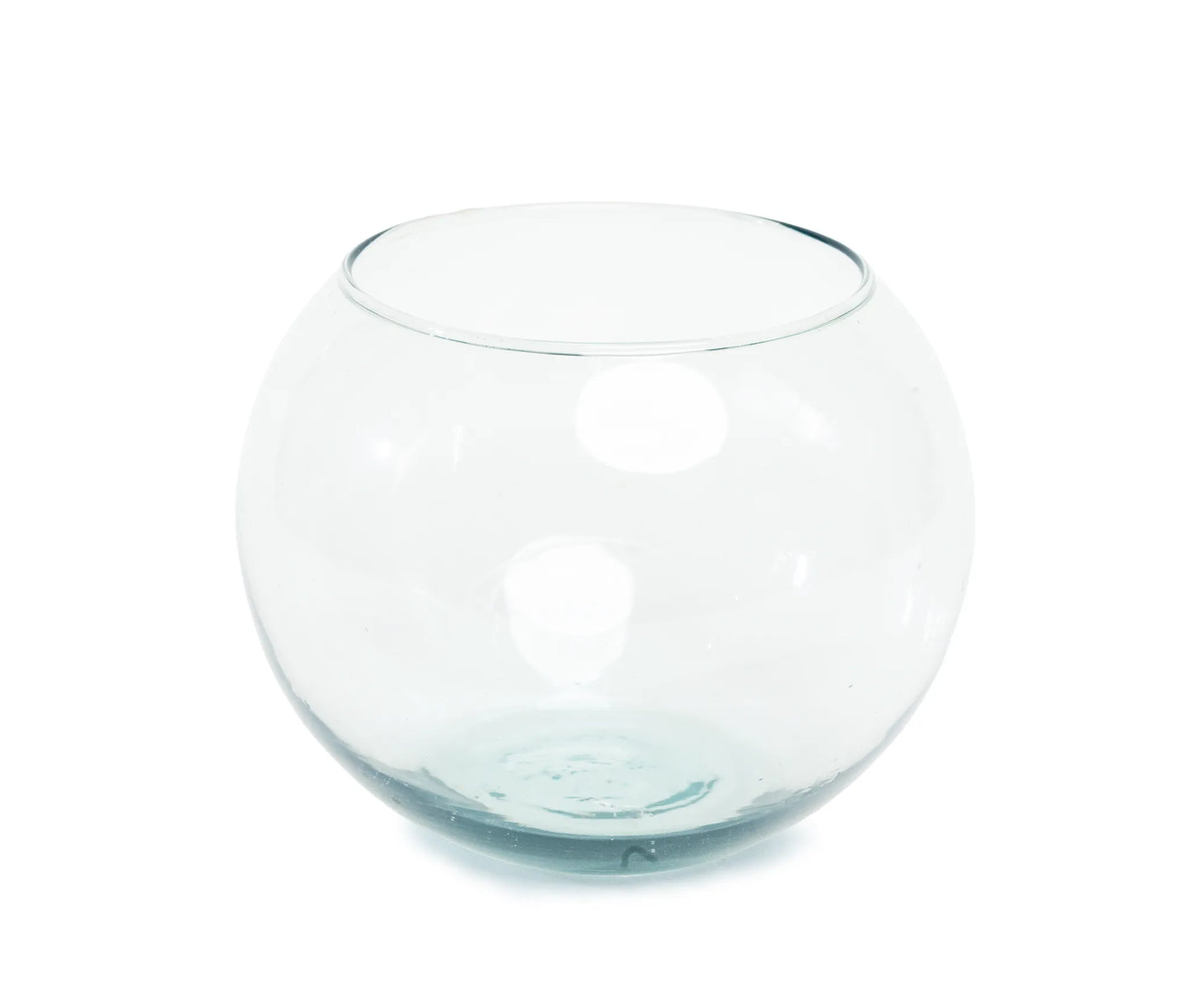 Florero de Vidrio – Pecera Transparente 13x10 cm