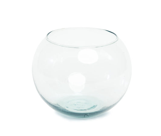 Florero de Vidrio – Pecera Transparente 13x10 cm
