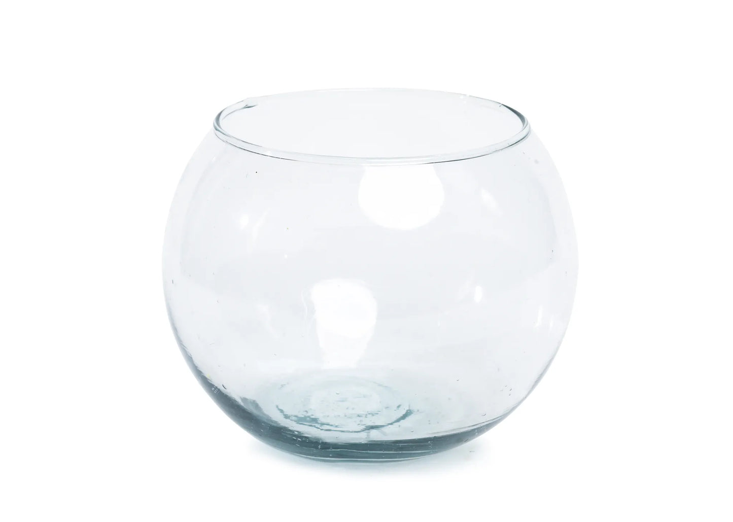 Florero de Vidrio – Pecera Transparente 15x12