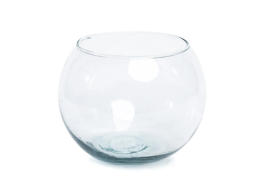 Florero de Vidrio – Pecera Transparente 15x12
